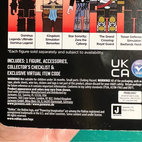 Roblox “Dungeon Quest-Industrial Guardian Armor” Figure is Brand New ! - Picture 4 of 7